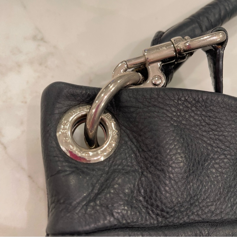 Gently used Marc by Marc Jacobs black leather hobo purse - Picture 6 of 16